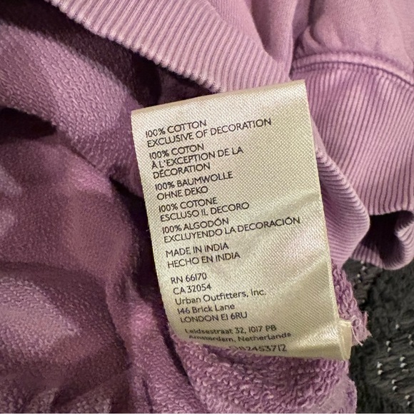 NWT Free People x We The Free Love Letters Hoodie 💜 Lavender - Picture 14 of 16